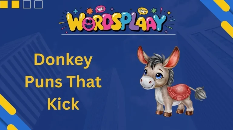 Donkey Puns That Kick