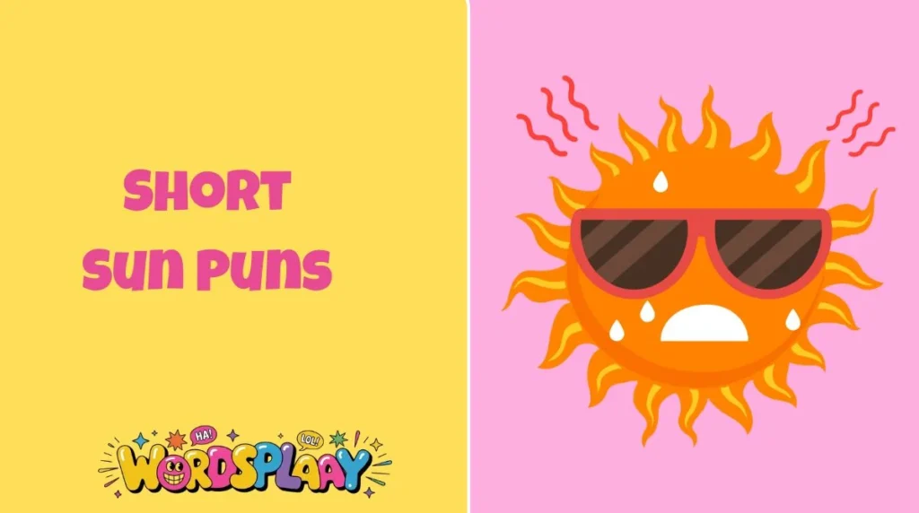Short Sun Puns