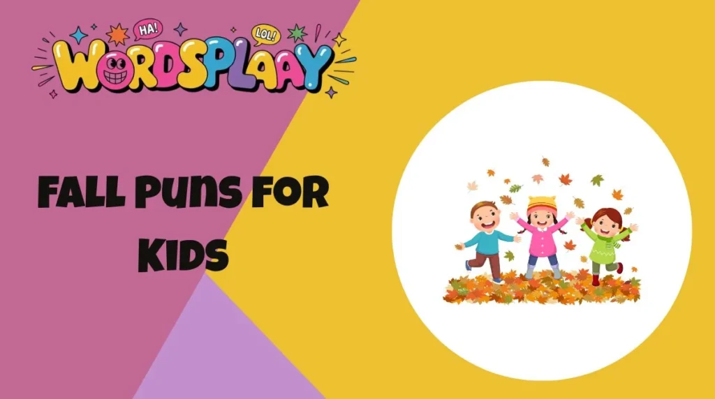 Fall Puns for Kids