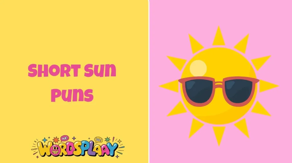 Short Sun Puns