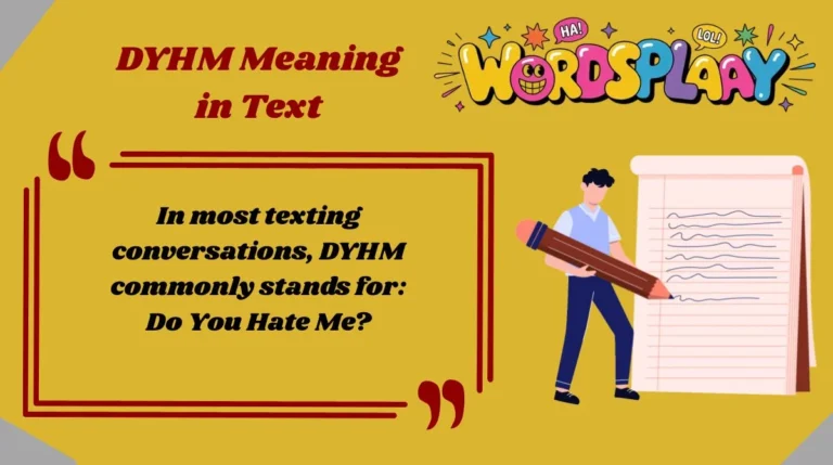 DYHM Meaning in Text
