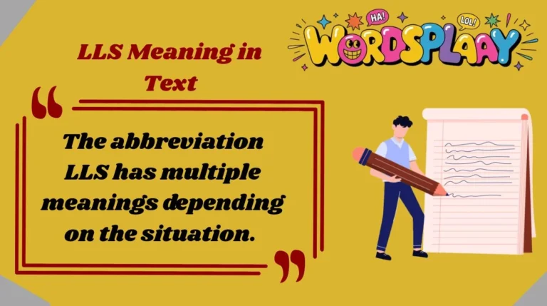 LLS Meaning in Text
