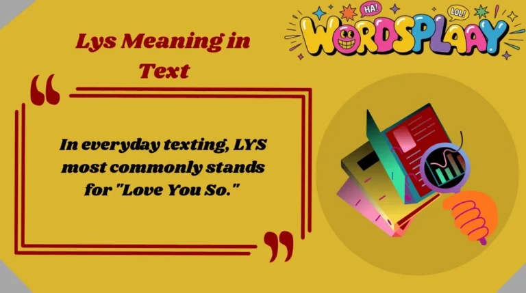Lys Meaning in Text