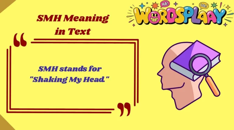 SMH Meaning in Text