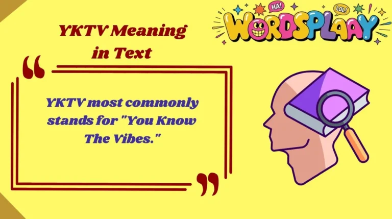YKTV Meaning in Text