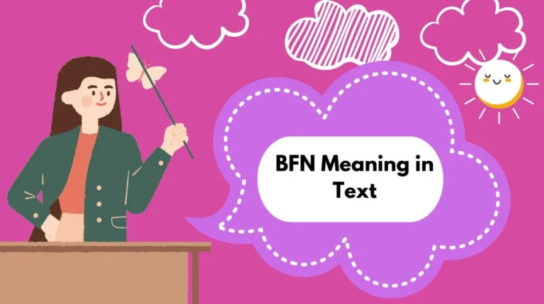 BFN Meaning in Text