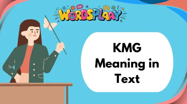 KMG Meaning in Text