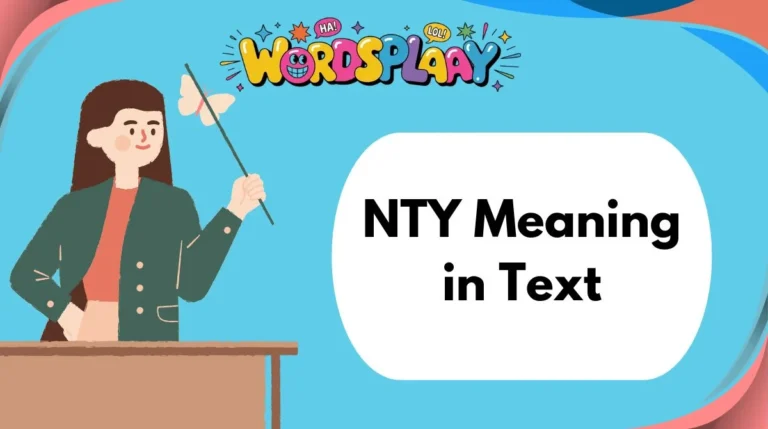 NTY Meaning in Text