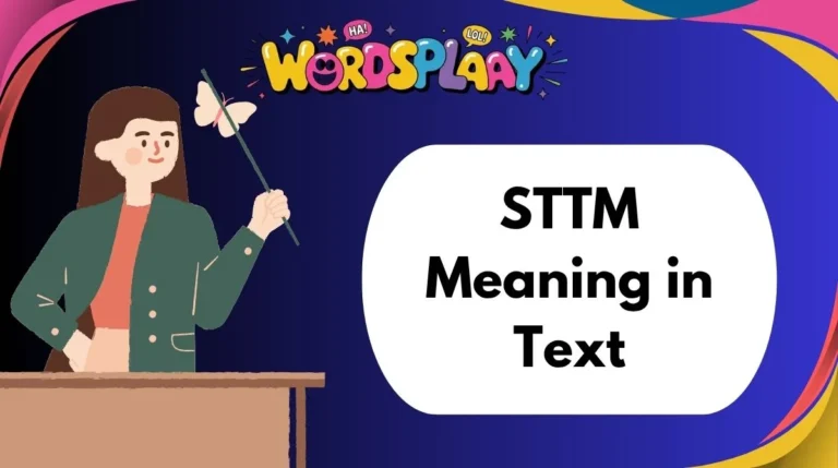 STTM Meaning in Text